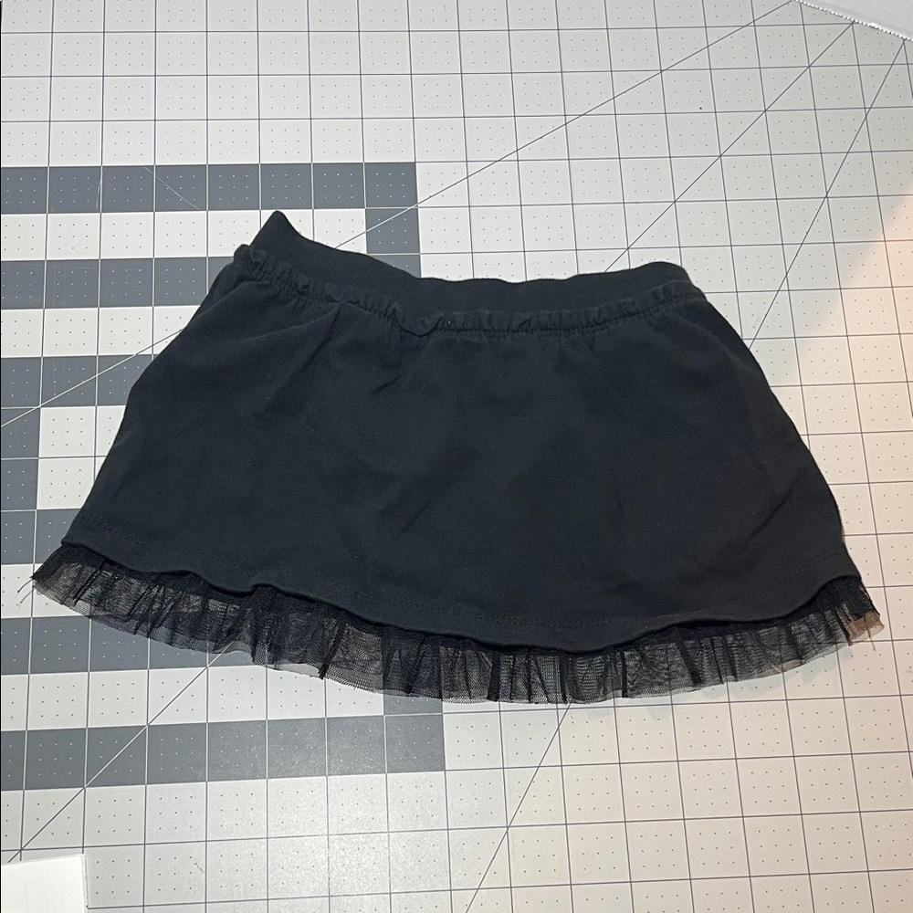 Black Skirt with Star Detail - Picture 3 of 5